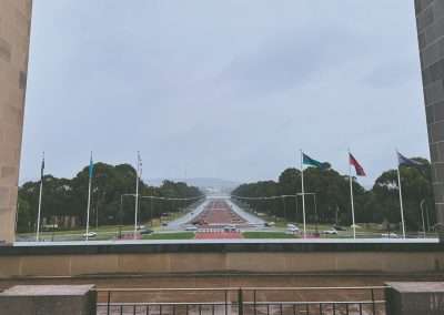Old Parliament House Canberra Viewed From Australian War Memorial