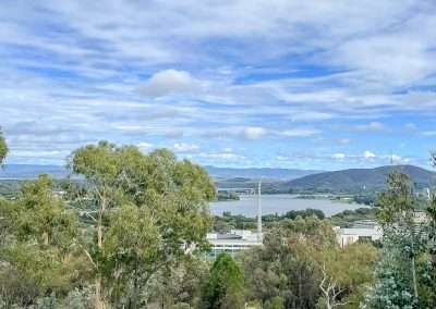 View From Mt Pleasant Lookout In Canberra