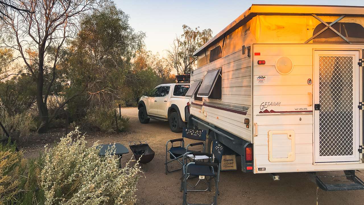 Camping At Coward Springs Campground
