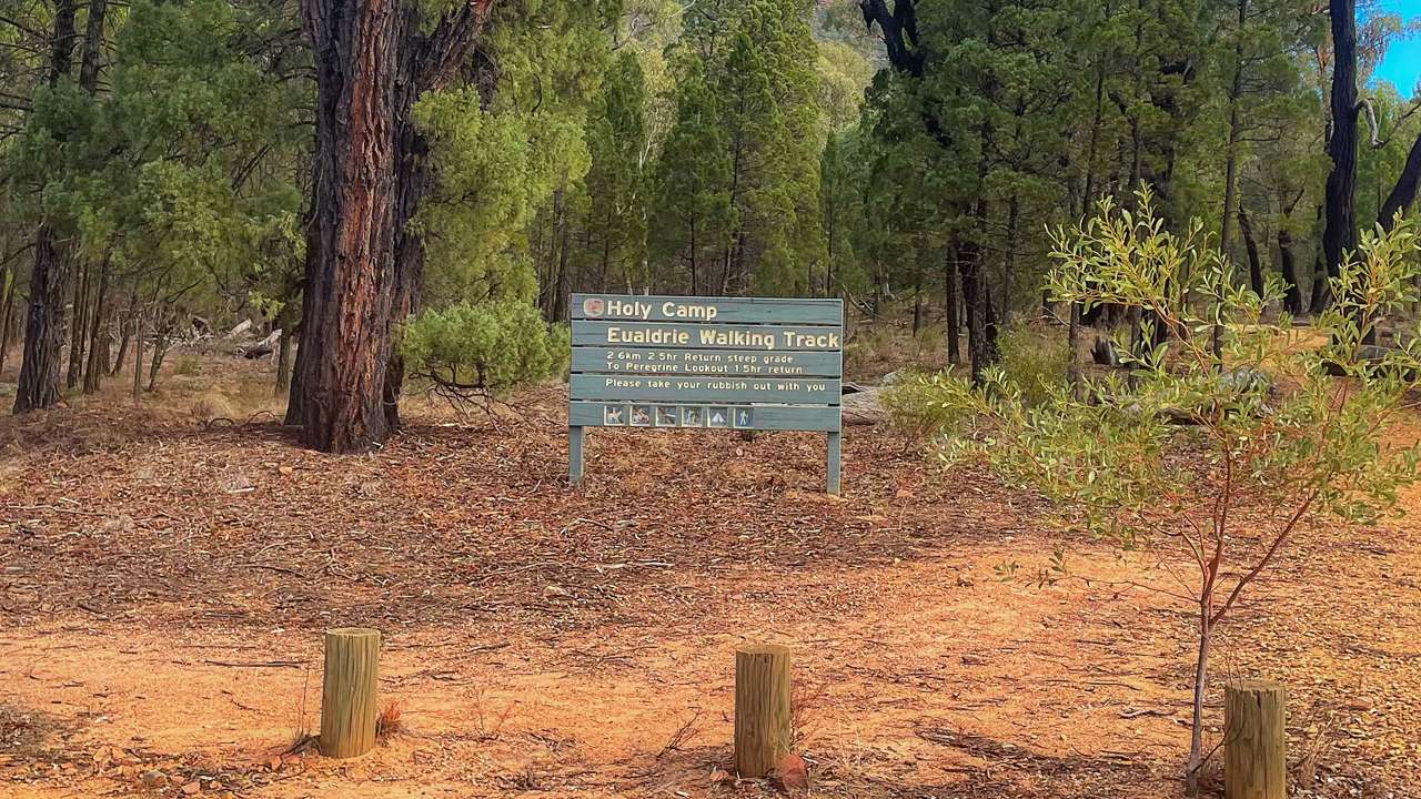 Holy Camp Eualdrie Walking Track
