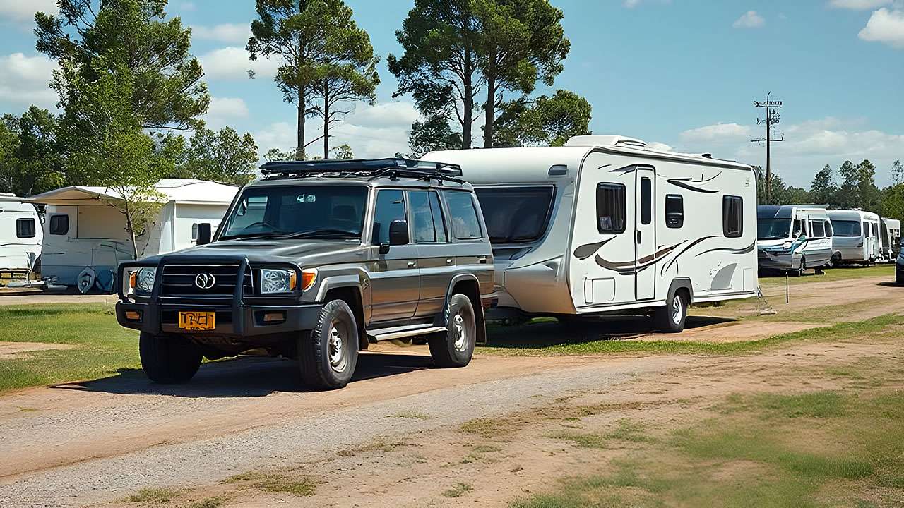 How To Reverse A Caravan Onto A Tight Site