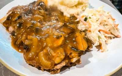 Camping Pork Chops With Gravy BBQ Pitboys Style