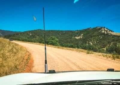Road Into Lake Eildon Camping Areas