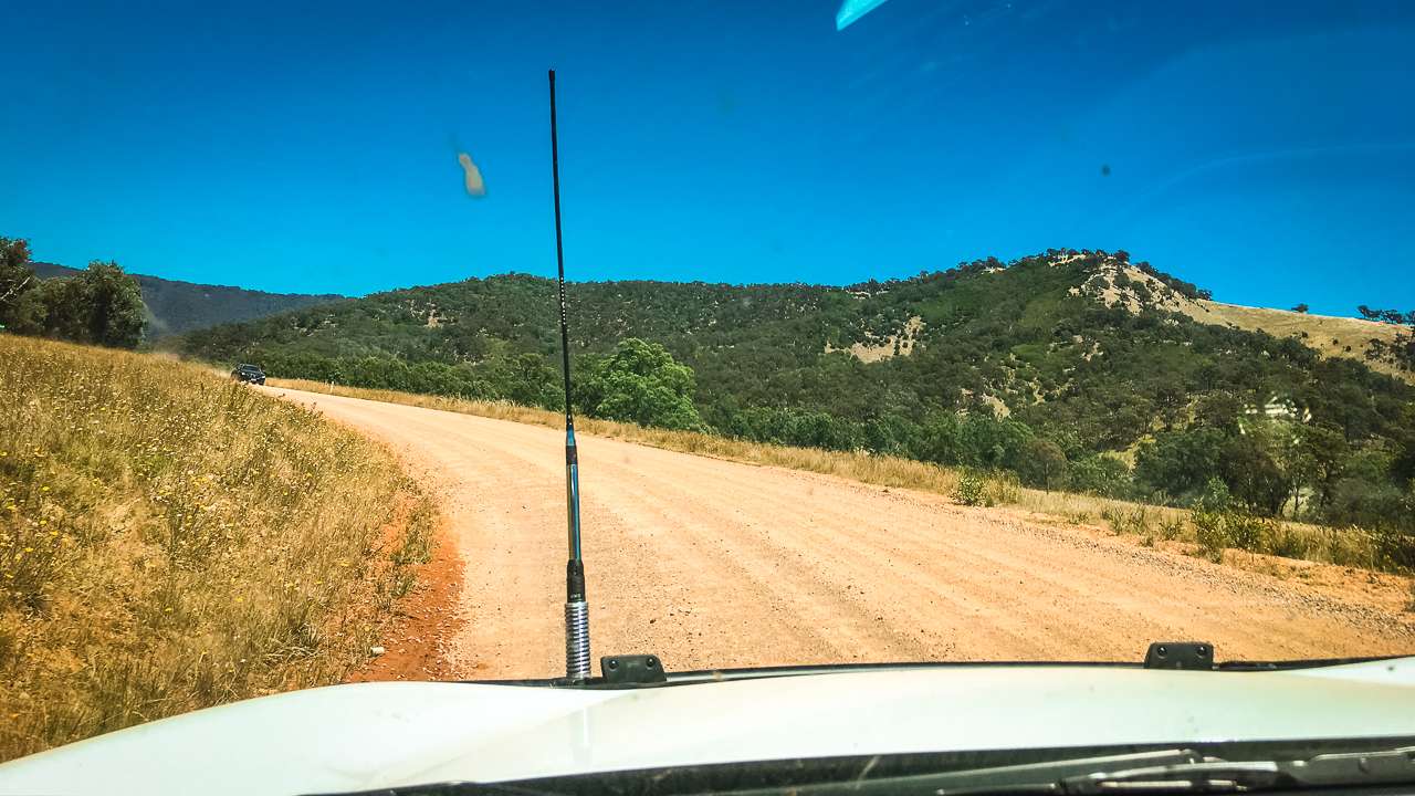 Road Into Lake Eildon Camping Areas