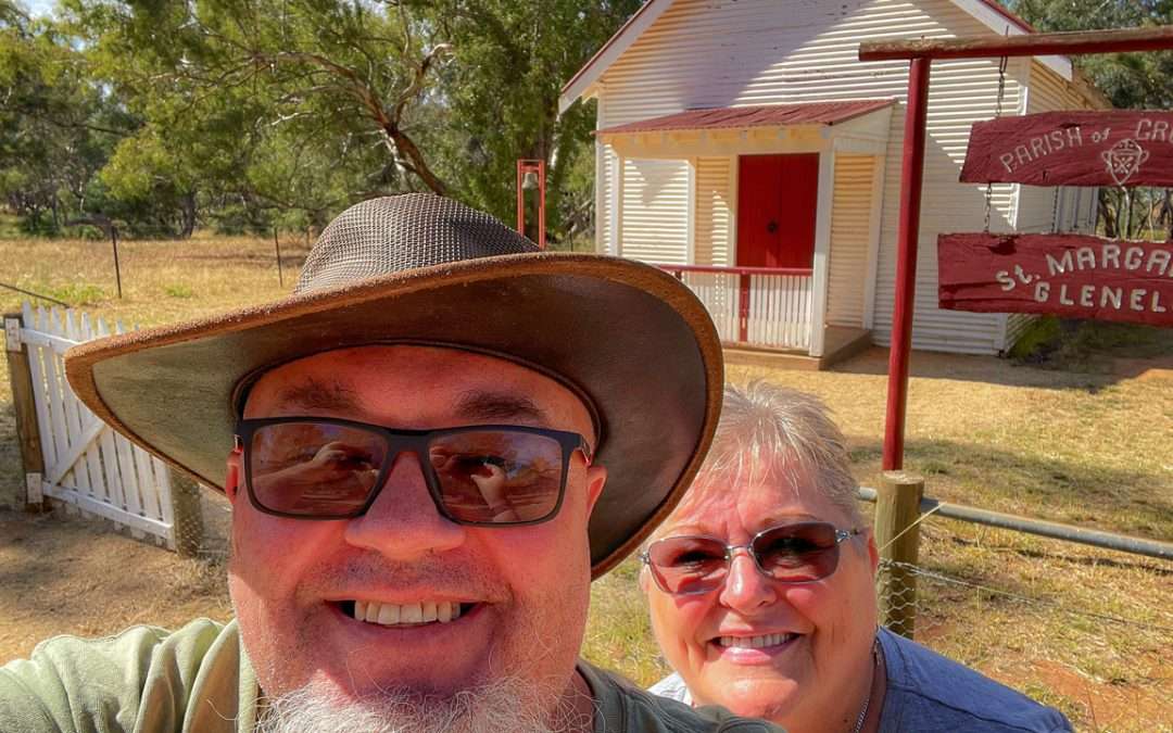 Geocaching Near Grenfell NSW & St Margarets Church Glenelg