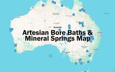Artesian Bore Baths & Mineral Springs Map & Information