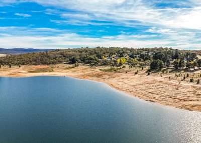 Drone Shot Lake Eucumbene