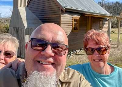 Kosciuszko National Park Post Bushfire Hut Rebuilt Delanys Hut