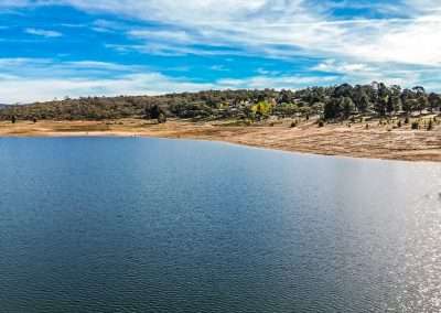 Out Over The Water On Eucumbene Dam
