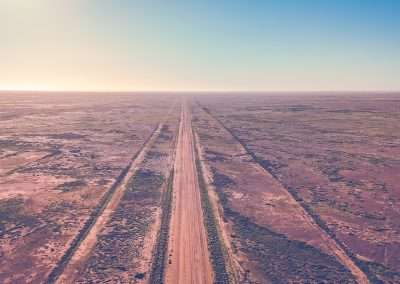 Oodnadatta Track Aerial View Near Curdimurka