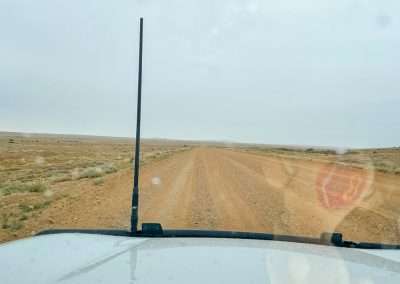Oodnadatta Track Road Conditions A Bit Of Light Drizzle