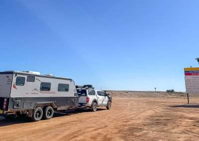 Oodnadatta Track Sign At Marree In 2024 With QR Code