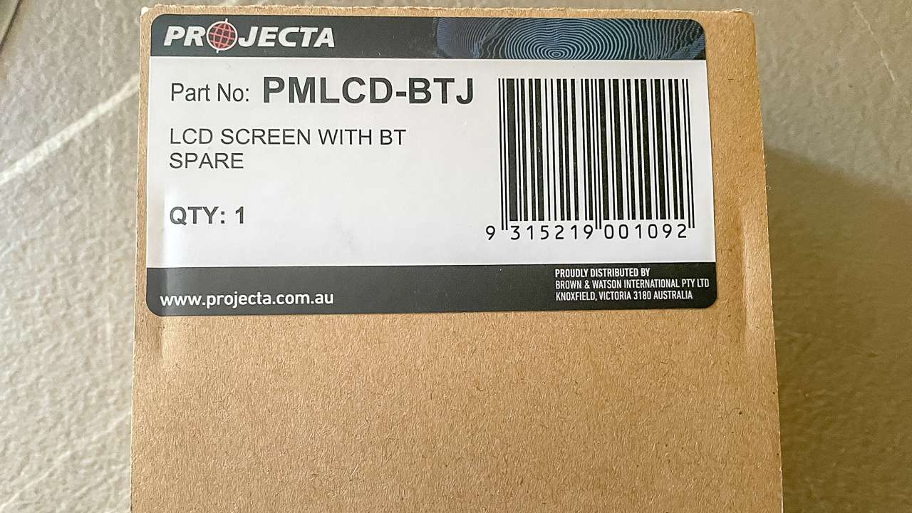 PMLCD BTJ Replaced By Projecta Under Warranty