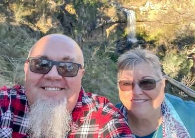 Paddys River Falls Selfie