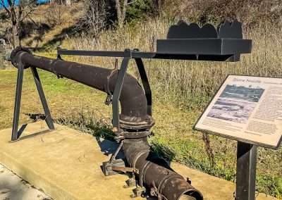 Sluice Nozzle In Park In Tumbarumba