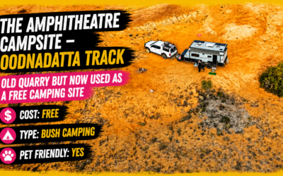 The Amphitheatre Campsite – Oodnadatta Track