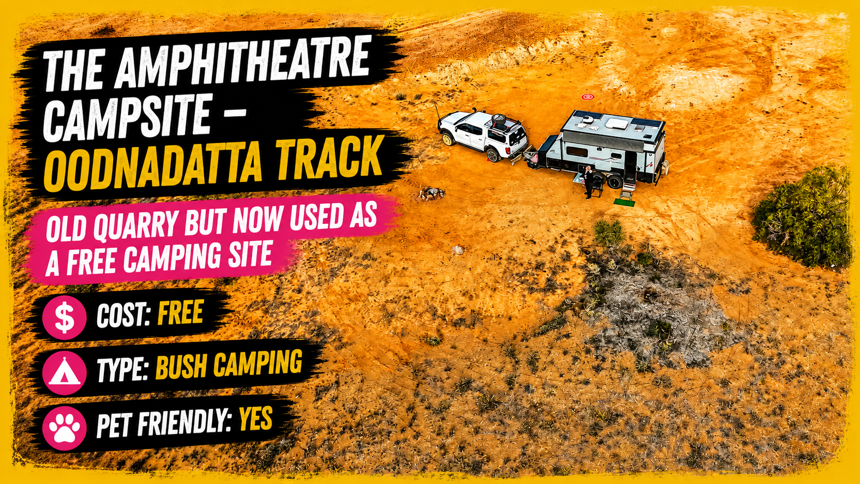Amphitheatre Campsite On Oodnadatta Track