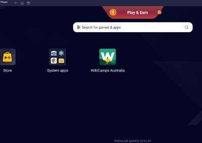 Bluestacks Opening Screen
