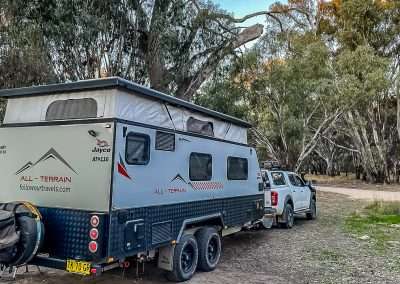 Camping At Sandy Point Reserve Hay NSW