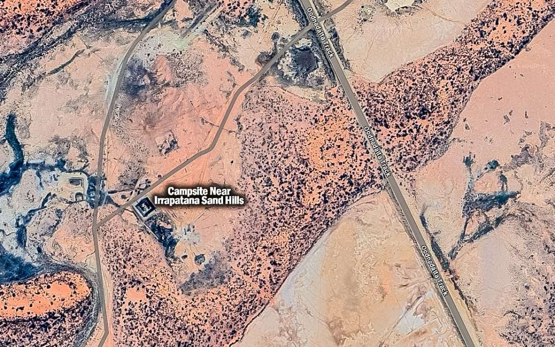 Campsite Near Irrapatana Sand Hills – Oodnadatta Track