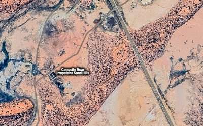 Campsite Near Irrapatana Sand Hills – Oodnadatta Track