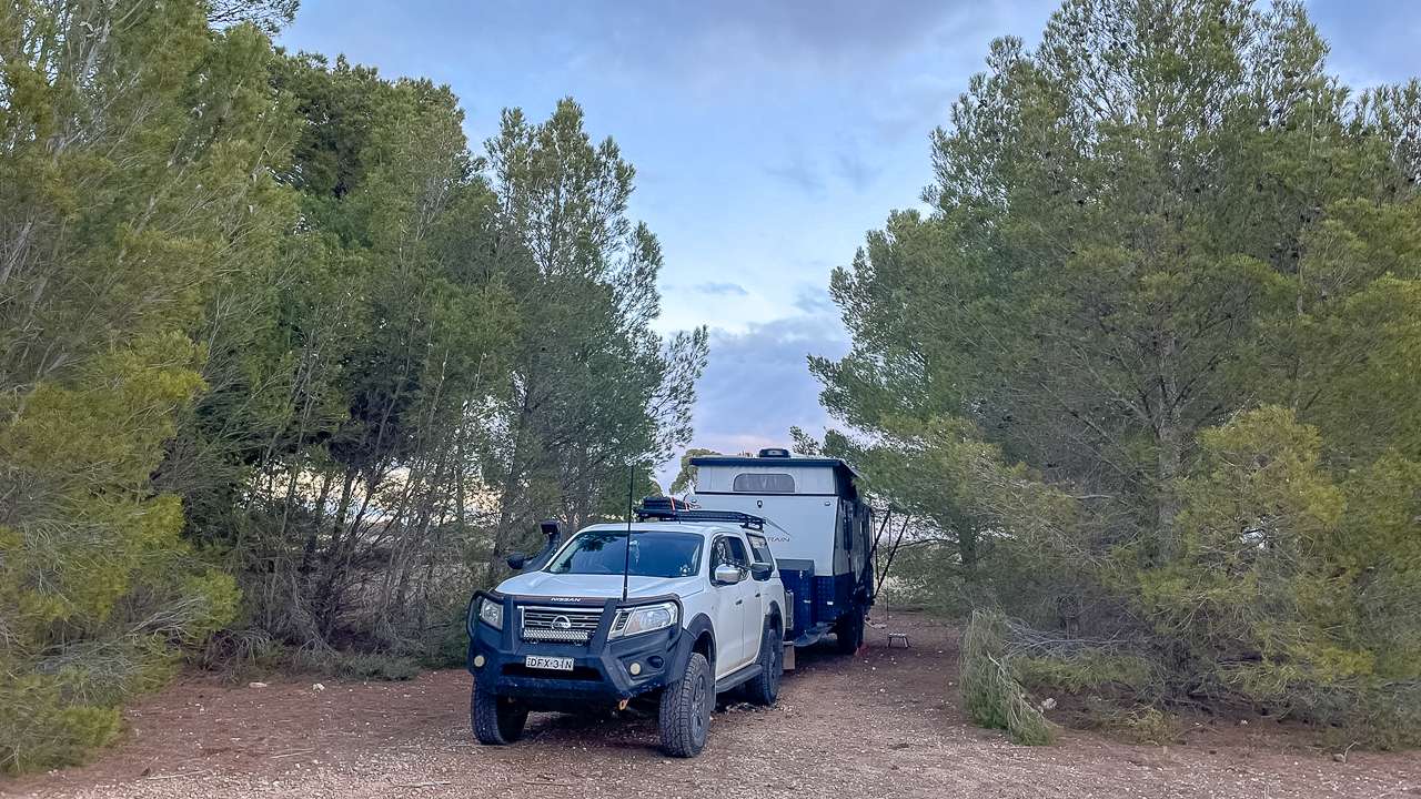 Free Camping At Yarcowie Railway Track