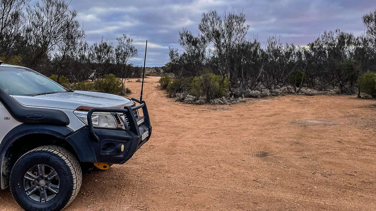 Good Hard Flat Surface At Lindley Off The Road Camping Area