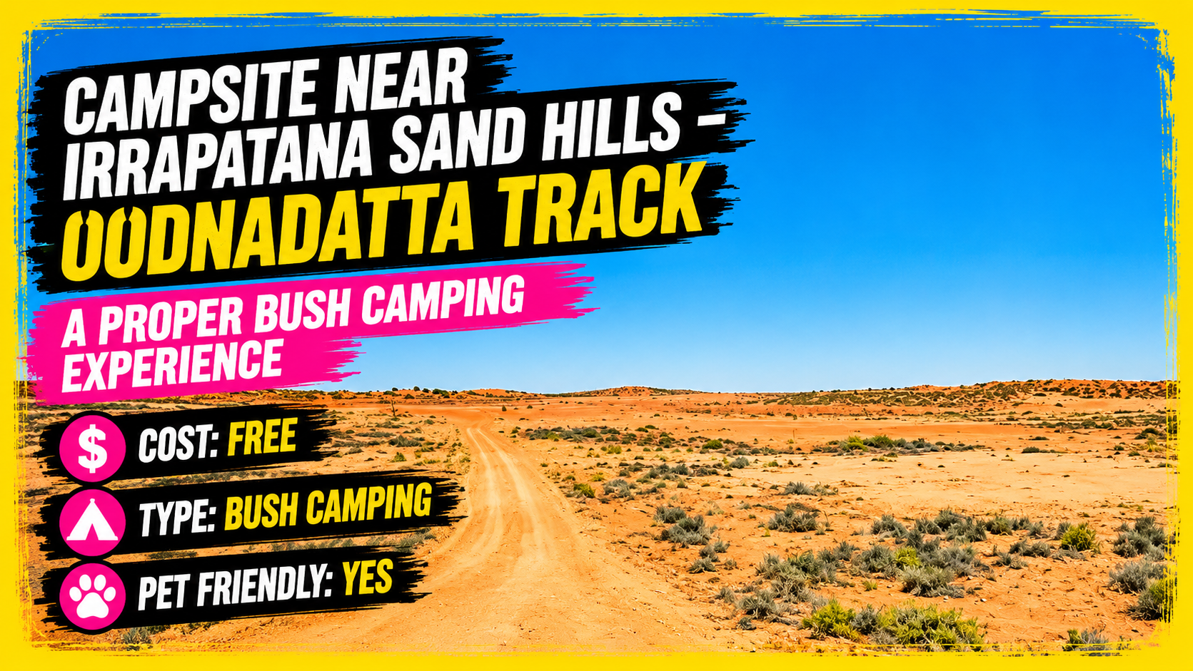 Irrapatana Sand Hills Turnoff On Google Earth