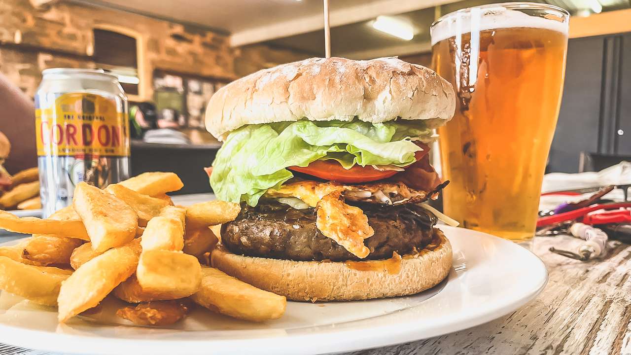 Marree Hotel Camel Burger