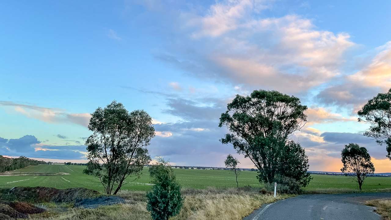 Moorland Road Grong Grong NSW Next To Firetail Rest Area Overnight Stop
