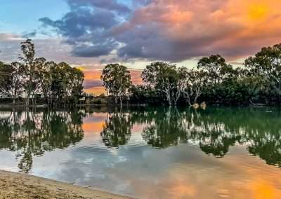 Murrumbidgee River View At Sandy Point