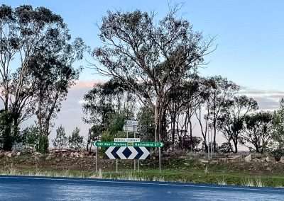Newell Highway Near Grong Grong NSW