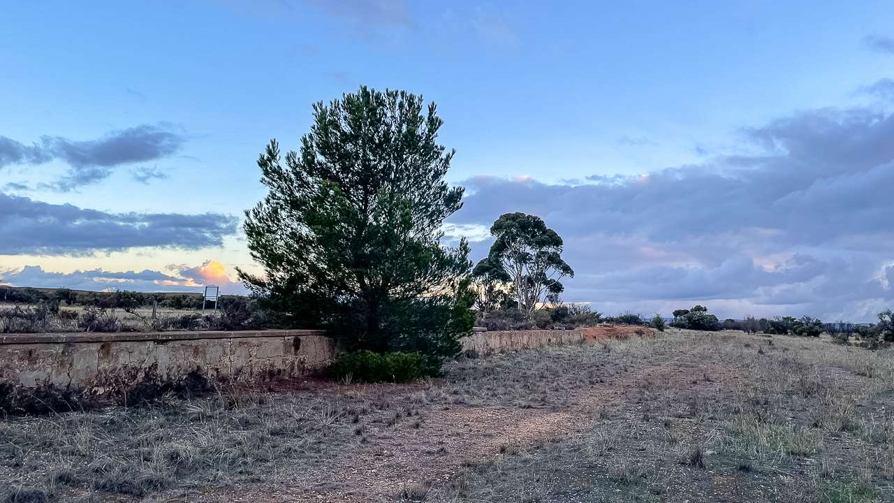 Plenty Of Room At Whyte Yarcowie Railway Track
