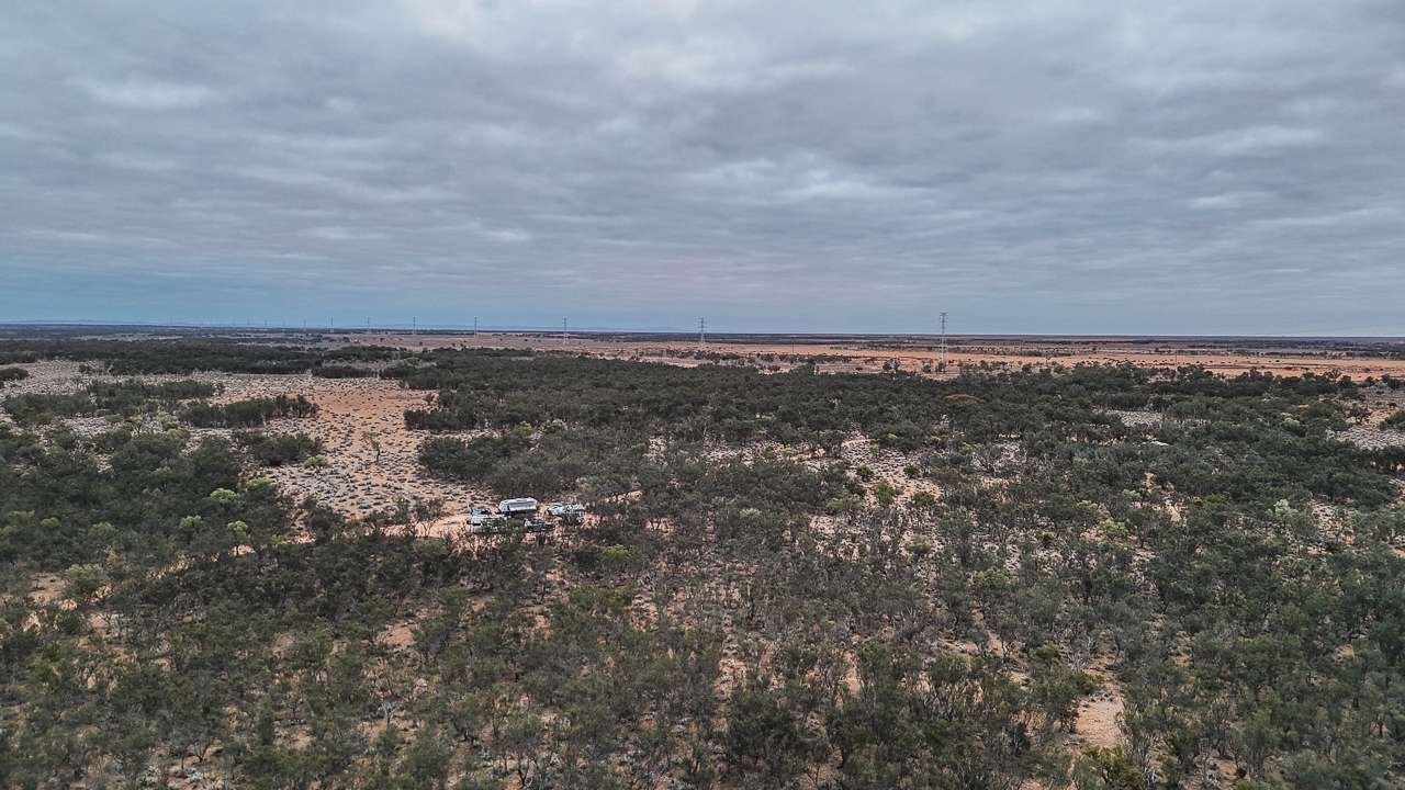 Plenty Of Room Near Lindley SA Camping On The Goyder Highway