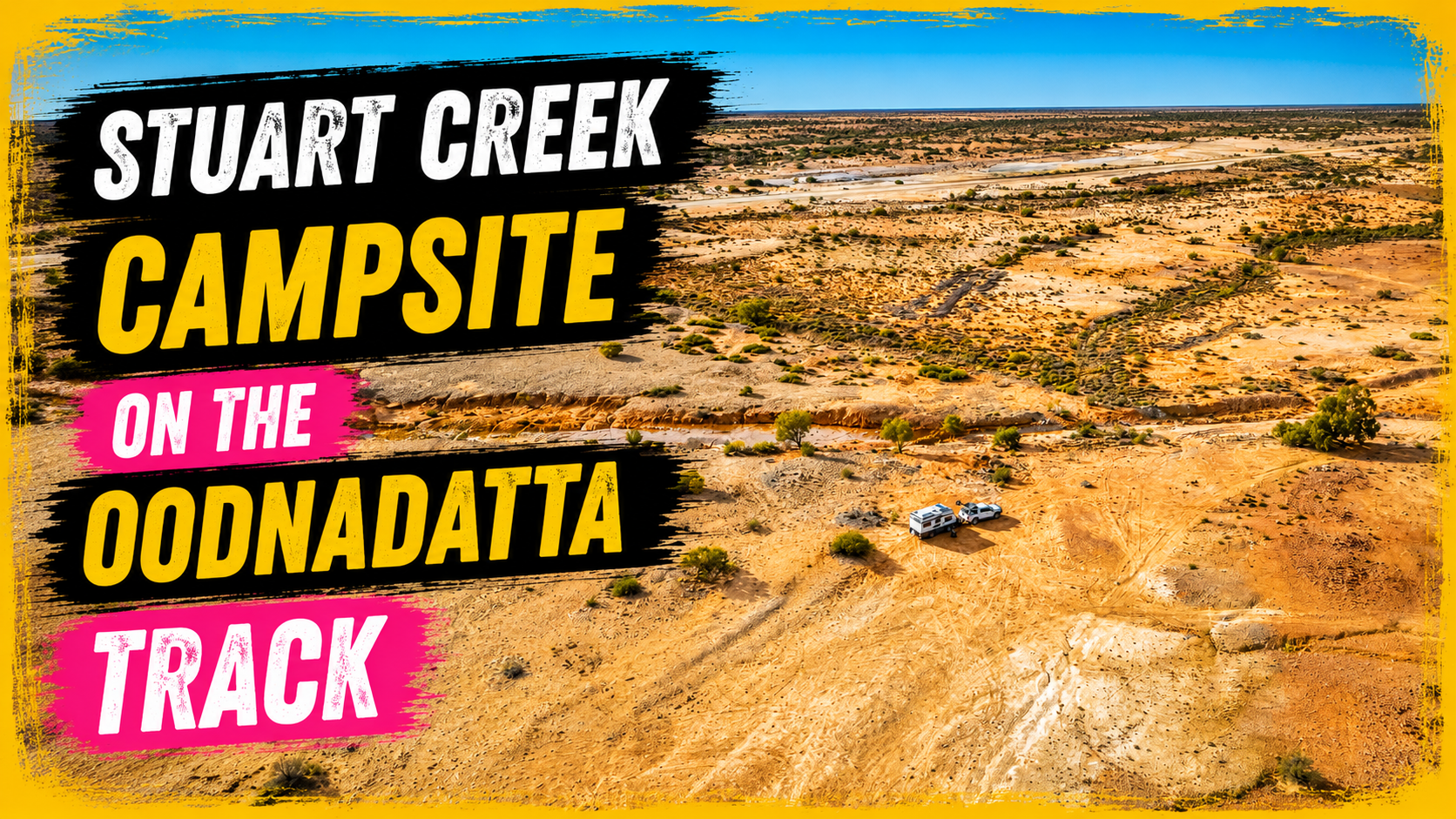 Stuart Creek Campsite On The Oodnadatta Track Hero Image