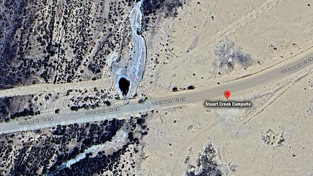 Stuart Creek Campsite Oodnadatta Track