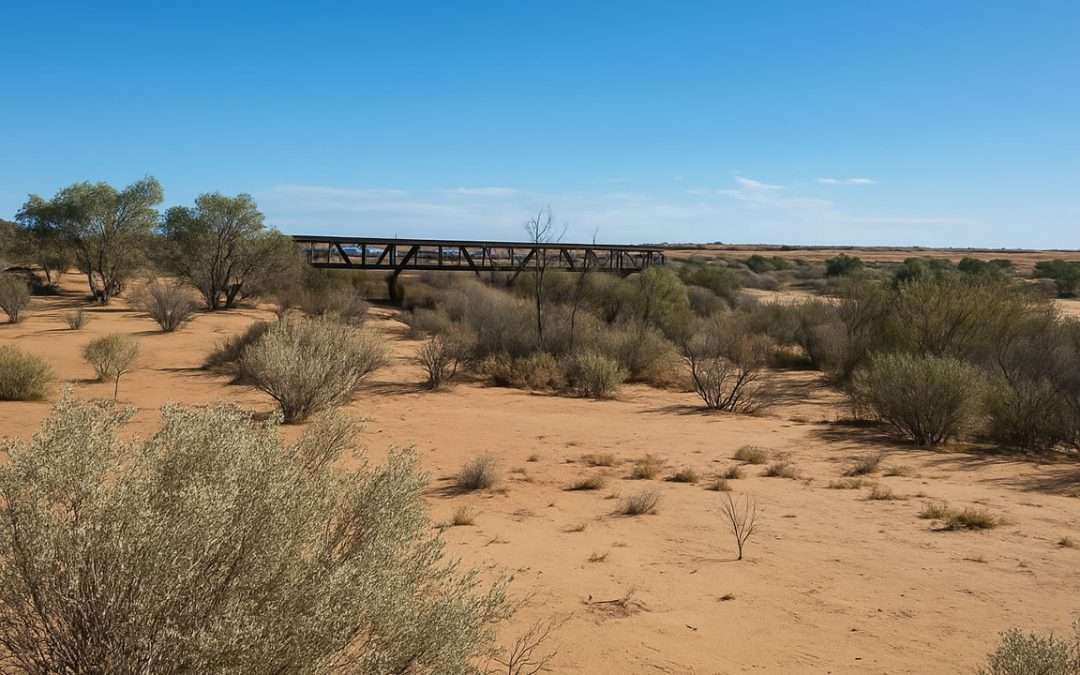 Warriner Creek Ghan Rail Bridge Camp – Oodnadatta Track