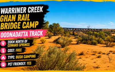 Warriner Creek Ghan Rail Bridge Camp – Oodnadatta Track