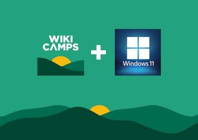 WikiCamps On PC Windows Bluestacks Opening Screen