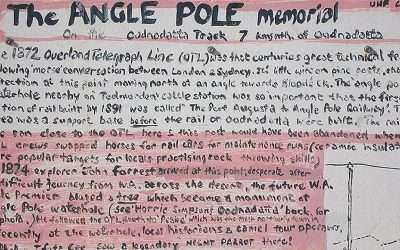 Small Hills Near Angle Pole Campsite – Oodnadatta Track