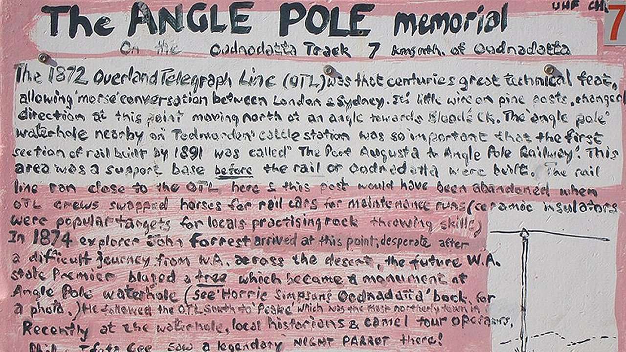 Angle Pole Memorial Sign Featured Image