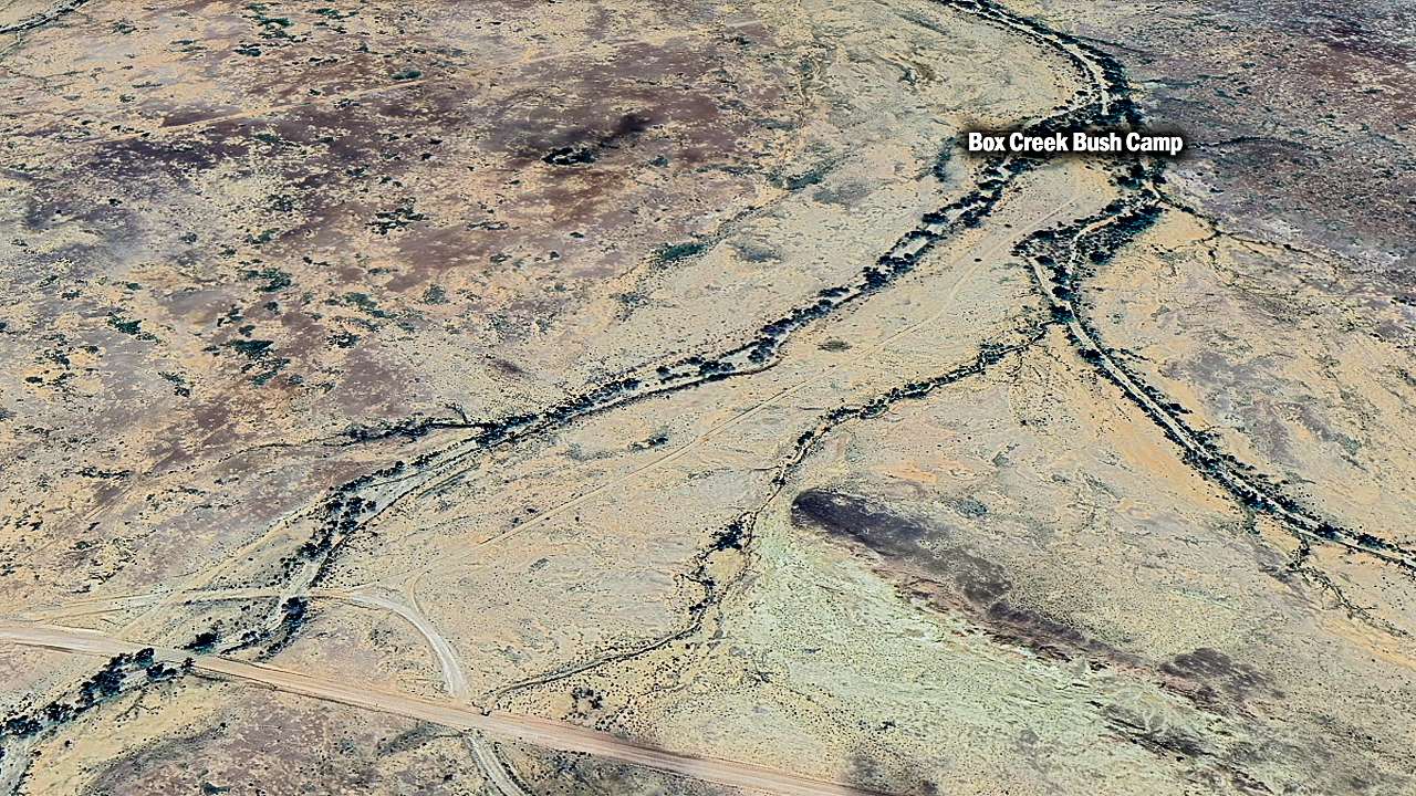 Box Creek Bush Camp Oodnadatta Track On Google Earth