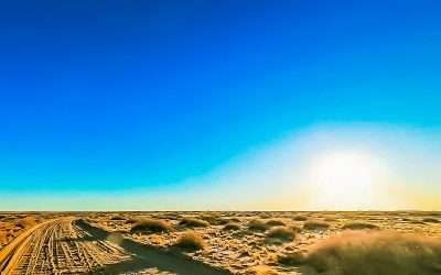 Halligan Bay Campsite On Lake Eyre (Kati Thanda)