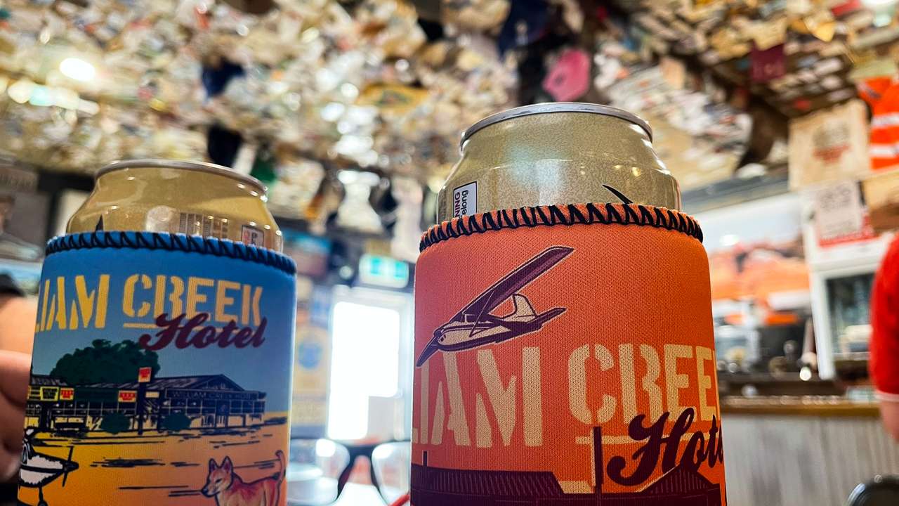 William Creek Hotel Some New Stubby Holders