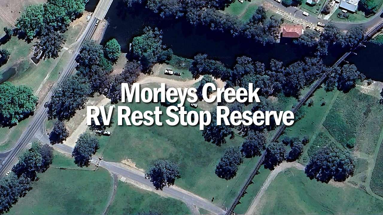 Morleys Creek RV Rest Stop Reserve Campground Gundagai
