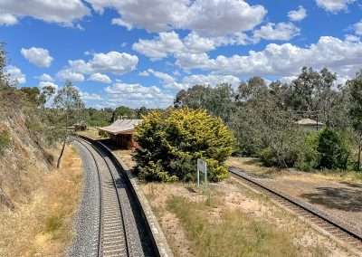 Abandoned Railway Station At Binalong NSW