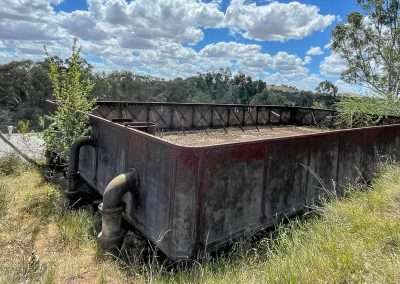 Abandoned Railway Water Tank At Binalong NSW