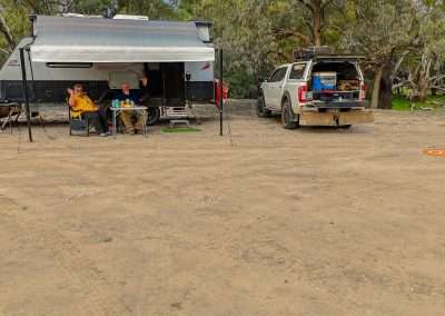Camping On The Darling River