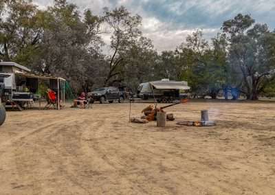 Great Central Firepit With Firewood Provided