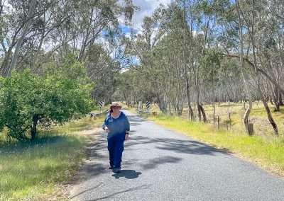Looking For A Geocache At Binalong NSW